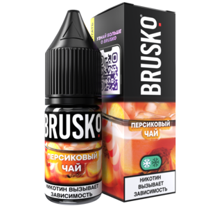 Жидкость Brusko Salt Перссиковый чай 10 мл 2 мг