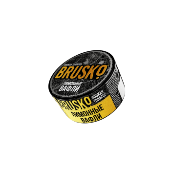 BRUSKO Лимонные вафли 25гр МРК BRUSKO Лимонные вафли 25гр МРК