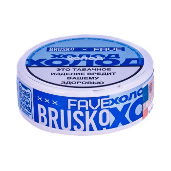 Табак жевательный «BRUSKO X FAVE», Холод, 10гр Табак жевательный «BRUSKO X FAVE», Холод, 10гр