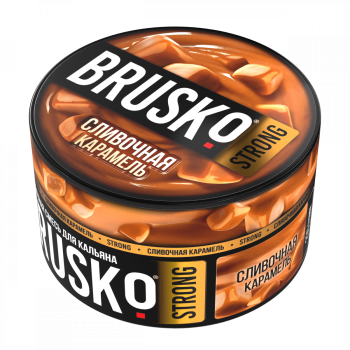 BRUSKO STRONG Сливочная карамель 250гр