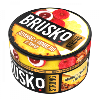 BRUSKO STRONG Ананас с помело и личи 250гр