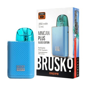 Электронная система BRUSKO Minican Plus Gloss edition (синий)