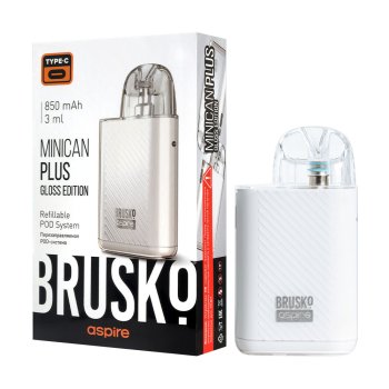 Brusko Minican Plus Gloss Edition - Белый