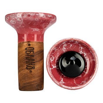 Чашка Облако Flow black on crimson marble Чашка Облако Flow black on crimson marble