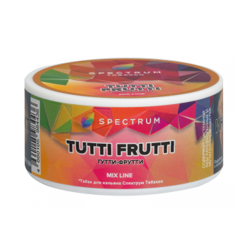Табак для кальяна Spectrum Mix Line Tutti Frutti 25гр Табак для кальяна Spectrum Mix Line Tutti Frutti 25гр