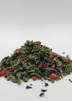 Чай улун (Оолонг)  с добавками барбарисовый, 100 гр.