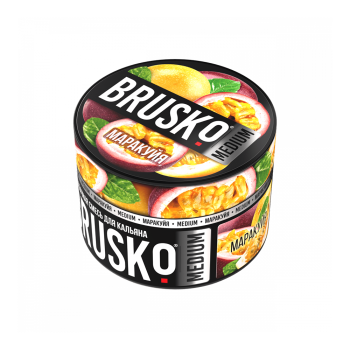 BRUSKO MEDIUM Маракуйя 50гр BRUSKO MEDIUM Маракуйя 50гр