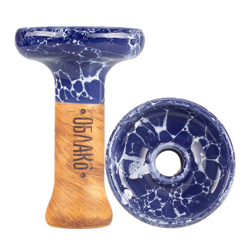 Чашка Облако Phunnel L Glaze Top сине-белый мрамор Чашка Облако Phunnel L Glaze Top сине-белый мрамор