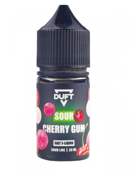 Жидкость DUFT SOUR LINE Salt 20 Cherry gum 30 мл