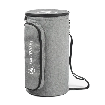 Сумка "НА ГРАНИ" светло-серая