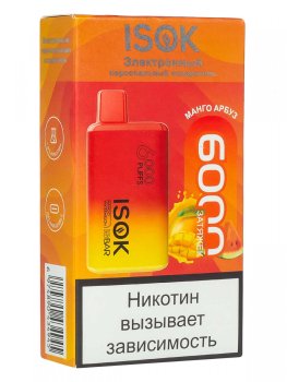 ISOK ISBAR Манго Арбуз (6000 затяжек)