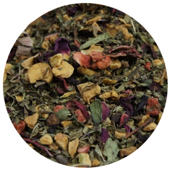 Фруктовый чай Клубника-Мята, Германия, 165 гр. Фруктовый чай Клубника-Мята, Германия, 165 гр.