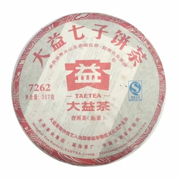 Чай Пуэр Шу 7262 Мэнхай Да И 7262 2007 год, 1 шт.
