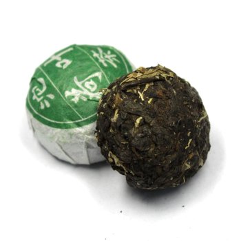 Чай Пуэр Шу Тоу Ча с лотосом, 100 гр.