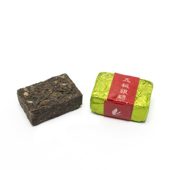 Чай Пуэр Шэн Золотой Брикет, 100 гр.