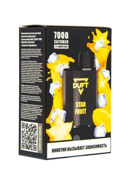 Электронная сигарета DUFT Star Fruit (7000 затяжек)