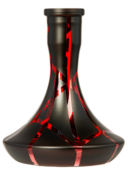 Колба Kolba Крафт Шедевр красно-чёрный матовый