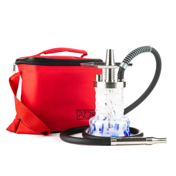 Кальян Pizduk PRO Red-bag (Бело-синяя колба) Кальян Pizduk PRO Red-bag (Бело-синяя колба)