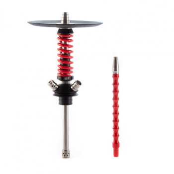 Кальян MAMAY CUSTOMS Coilover Micro красный (без колбы)