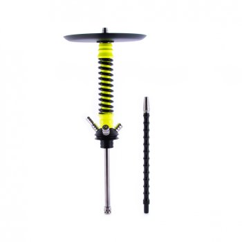 Кальян MAMAY CUSTOMS Coilovers MINI жёлтый ф-чёрный (без колбы) гр. космос