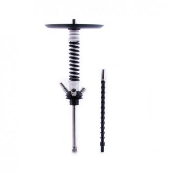 Кальян MAMAY CUSTOMS Coilovers MINI бело-чёрный (без колбы) гр. bus