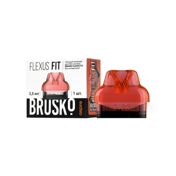 Картридж к электронной системе BRUSKO FLEXUS FIT (красный) 3,5мл (1шт)