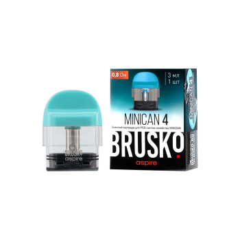 Картридж BRUSKO MINICAN 4 бирюзовый 3 мл 0,8 Ом Картридж BRUSKO MINICAN 4 бирюзовый 3 мл 0,8 Ом