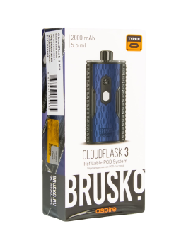 Электронная система BRUSKO CLOUDFLASK 3 (Чёрно-синий)