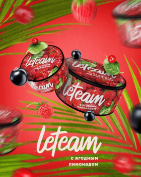 Смесь для кальяна Leteam с ягодным лимонадом 125 гр