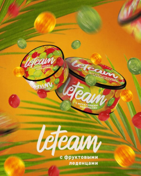 Смесь для кальяна Leteam с фруктовыми леденцами 125 гр Смесь для кальяна Leteam с фруктовыми леденцами 125 гр