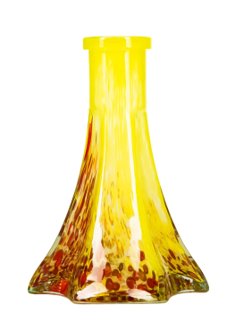 Колба Vessel Glass Пирамида красно-салатовая крошка