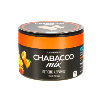 Chabacco Mix MEDIUM Peach apricot 50гр Chabacco Mix MEDIUM Peach apricot 50гр