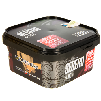 Sebero Black Malinovyy rafaello 200гр МРК Sebero Black Malinovyy rafaello 200гр МРК