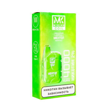 MIKING Ментол (4000 затяжек) MIKING Ментол (4000 затяжек)