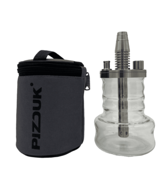 Кальян Pizduk LITE Grey-bag (прозрачная колба)