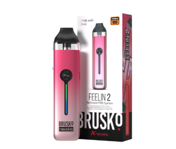 Электронная система BRUSKO FEELIN 2 (розовый пунш)