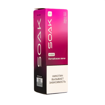 SOAK T Китайское личи 4000 затяжек МРК