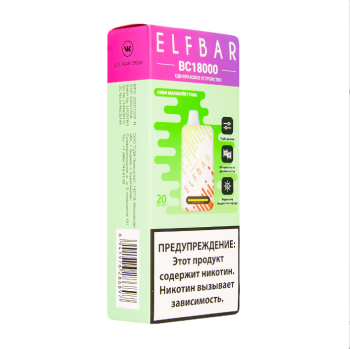 ELF BAR BC Киви Маракуйя Гуава (18 000 затяжек) 20 мг МРК