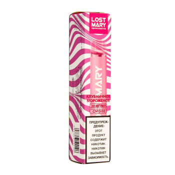 LOST MARY CM Клубничное Мороженое (1500 затяжек) 20 мг МРК
