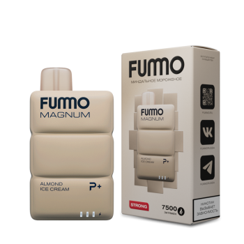 FUMMO MAGNUM Миндальное мороженое (7500 затяжек) МРК