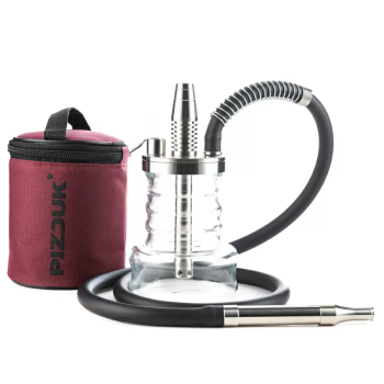 Кальян Pizduk LITE Bordeaux-bag (прозрачная колба)