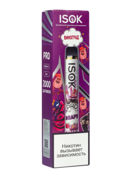 ISOK PRO Маракуйя Манго (2000 затяжек) МРК