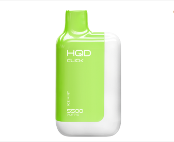 HQD CLICK Устройство + картридж Сладкая мята (5500 затяжек) МРК HQD CLICK Устройство + картридж Сладкая мята (5500 затяжек) МРК