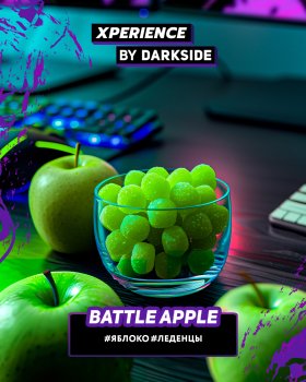 Табак для кальяна Darkside XPERIENCE BATTLE APPLE 120 гр. Табак для кальяна Darkside XPERIENCE BATTLE APPLE 120 гр.