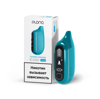 PLONQ MAX PRO Голубой лимонад (10000 затяжек) 20 мг PLONQ MAX PRO Голубой лимонад (10000 затяжек) 20 мг