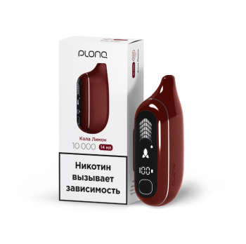 PLONQ MAX PRO Кола лимон (10000 затяжек) 20 мг PLONQ MAX PRO Кола лимон (10000 затяжек) 20 мг