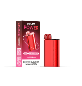 Электронная сигарета INFLAVE POWER Арбуз вишня (9000 затяжек)
