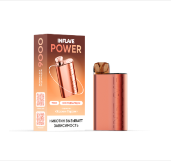 INFLAVE POWER Жасмин персик (9000 затяжек) МРК