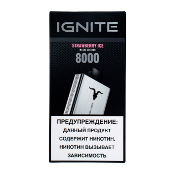 IGNITE Strawberry Ice V80 (8000 затяжек) МРК IGNITE Strawberry Ice V80 (8000 затяжек) МРК