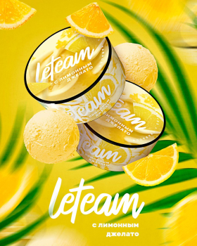 Смесь для кальяна Leteam с лимонным джелато 25 гр Смесь для кальяна Leteam с лимонным джелато 25 гр